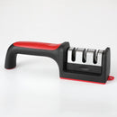 Afiador de facas popular de três estágios para uso doméstico, adequado para facas de cozinha, afiação fina, ferramenta de afiação rápida para uso comercial.