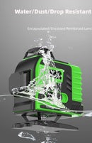 tripé/nivelar a laser 16 linhas laser profissional nível linha verde auto-nivelamento 360 autonivelante