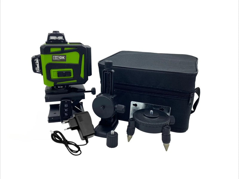 tripé/nivelar a laser 16 linhas laser profissional nível linha verde auto-nivelamento 360 autonivelante