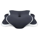 Travesseiro cervical ergonômico, espuma de memória, alívio da dor no pescoço, vem com fronha de seda gelada ajustável para travessas na parte traseira