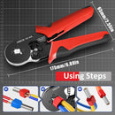 Tubo elétrico isolado terminal ve terminais de crimpagem tubular fio cabo conector virolas terminal conectores kit