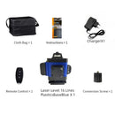 tripé/nivelar a laser 16 linhas laser profissional nível linha verde auto-nivelamento 360 autonivelante